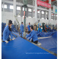 China manufacturer150g 14x14 white reinforced pe tarpaulin sheet